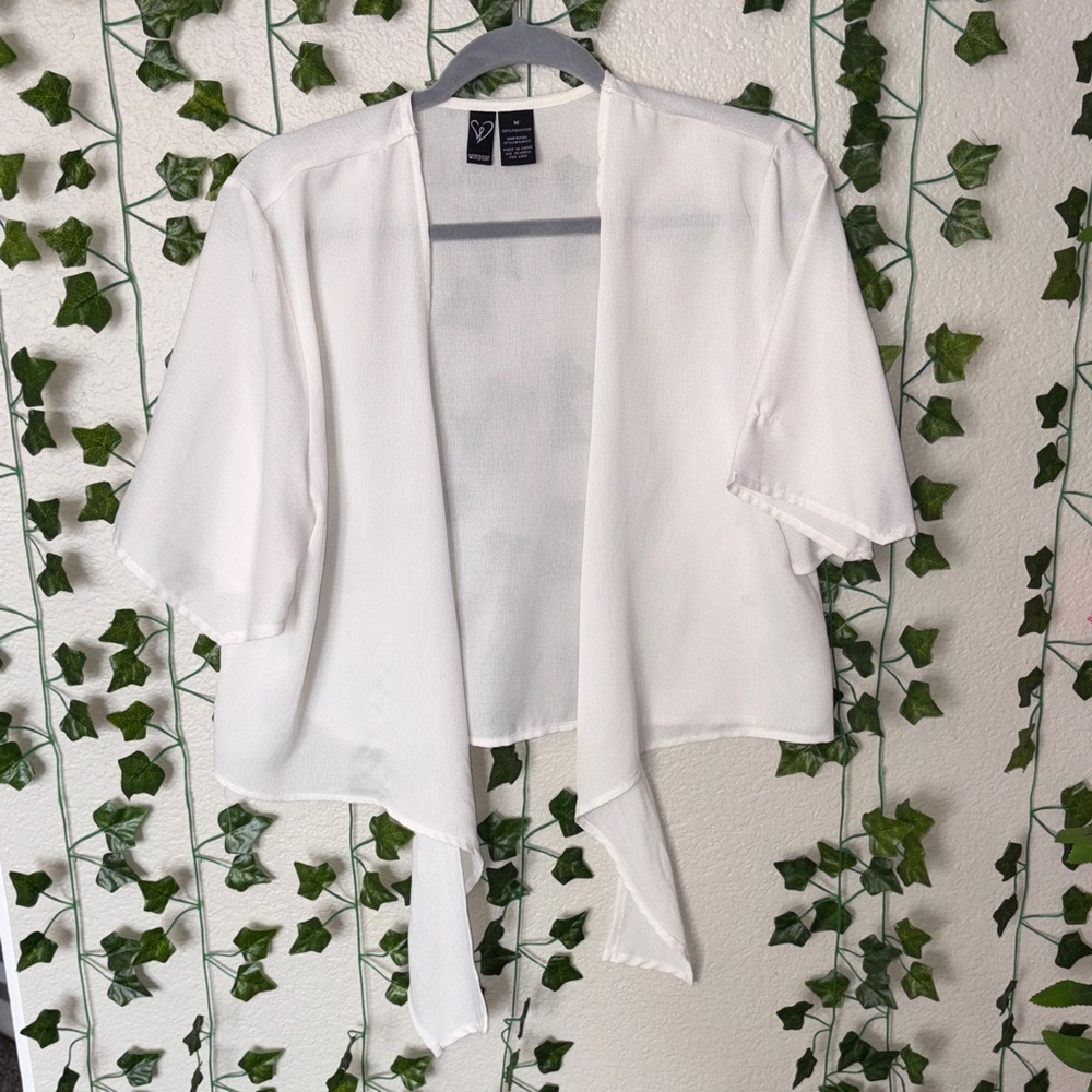 Windsor Ivory Sheer Kimono Cardigan